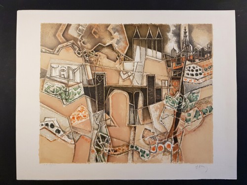 Dayez litho signée main - litho,