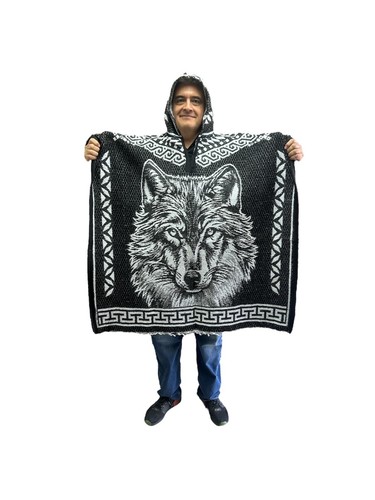 Poncho messicano 2xl con - poncho,