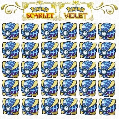 Pokemon viola scarlatto - scarlatto, 10x