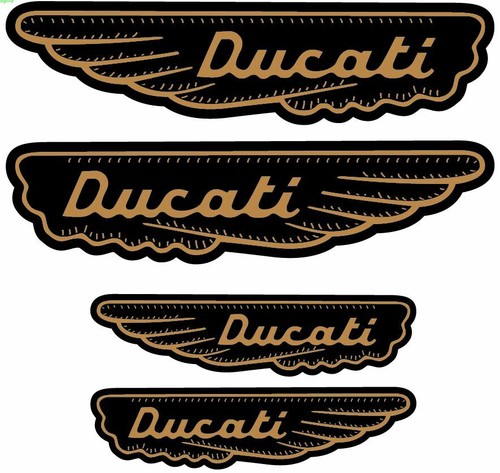 Adesivi stickers ducati - adesivi,