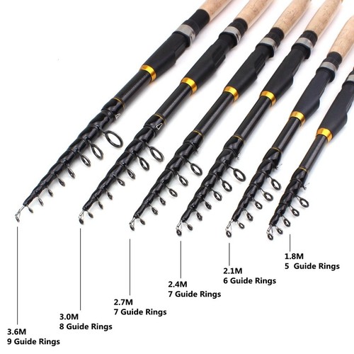Canna pesca telescopica in - da,