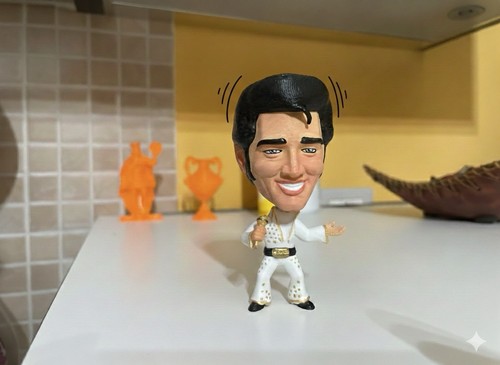 Statuetta elvis presley bobble - statuetta,