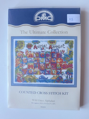 Kit punto croce alfabeto - , dmc
