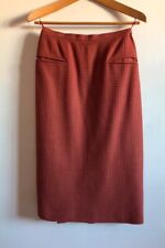 1980s vintage midi office skirt