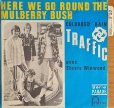 Traffic Avec Steve Winwood - Here We Go Round - 7" FRANCE 67 NM/EX+ AUTOGRAFATO