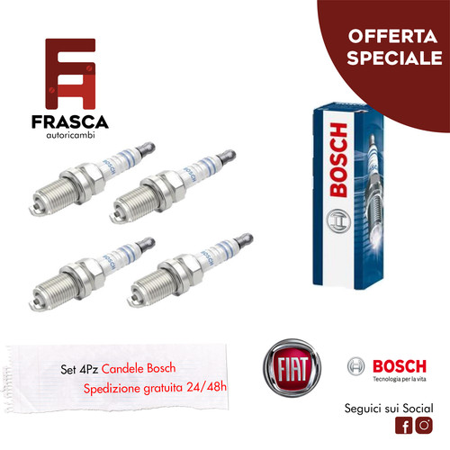 Candele bosch fiat panda 141 - fiat,