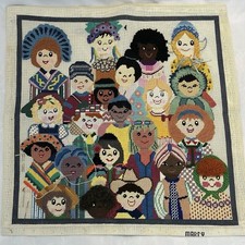 RARE Hand Painted 18X18