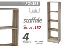 MOBILE LIBRERIA GAIA SCAFFALE