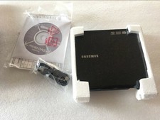 NUOVO USB Masterizzatore Esterno (Nero) #W51Y WX per Samsung SE-208DB Masterizzatore DVD