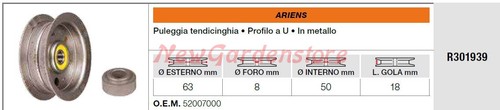 Puleggia tendicinghia ariens - puleggia,