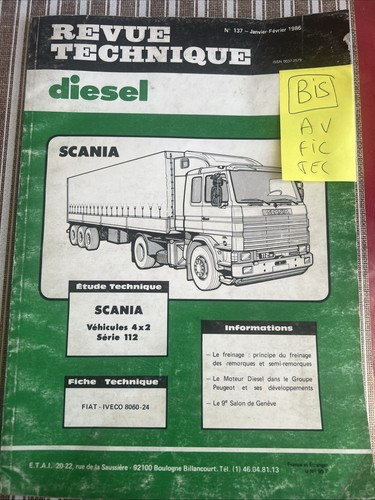 Revue technique scania 112 - revue,