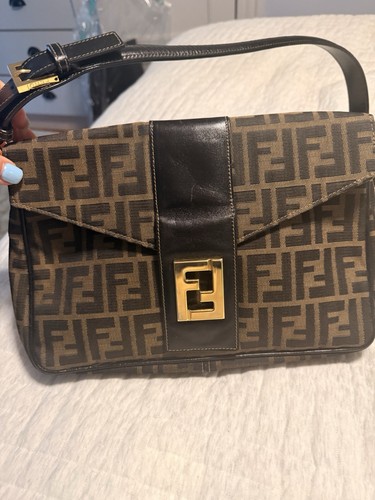 Borsa tracolla vintage fendi - a,