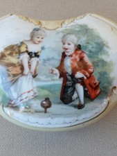 Scatola porcellana Ginori 1880