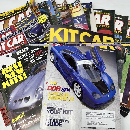 Kit rivista auto - rivista, lotto