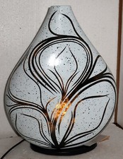 White & Black Hand Painted