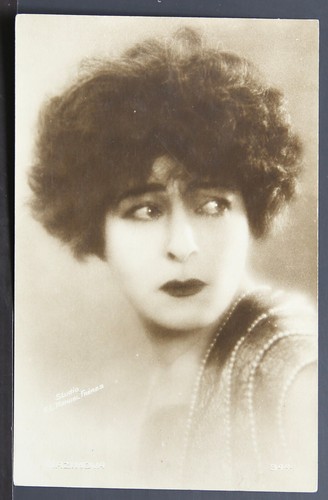 Attrice rppc alla nazimova - rppc,