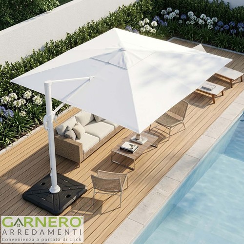 Ombrellone giardino 4x4m - giardino,