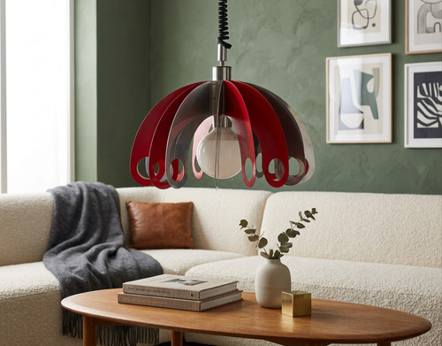 Splendido lampadario anni 70 - splendido,