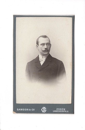 Foto cdv ritratto uomo - cdv, di