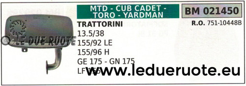 75110448 marmitta scarico - marmitta,