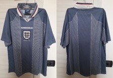 MAGLIA CALCIO INGHILTERRA ENGLAND EURO 1996 UMBRO VINTAGE SHIRT