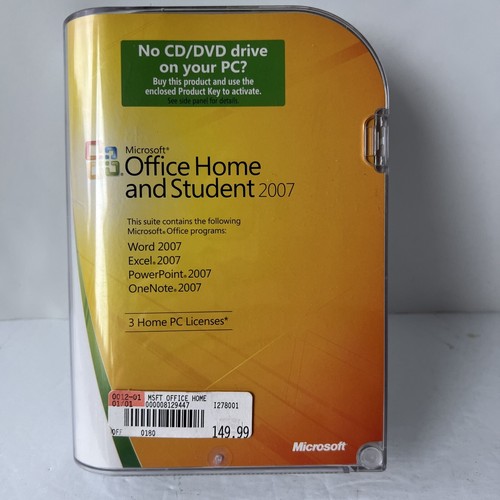 Microsoft office 2007 home and - office,