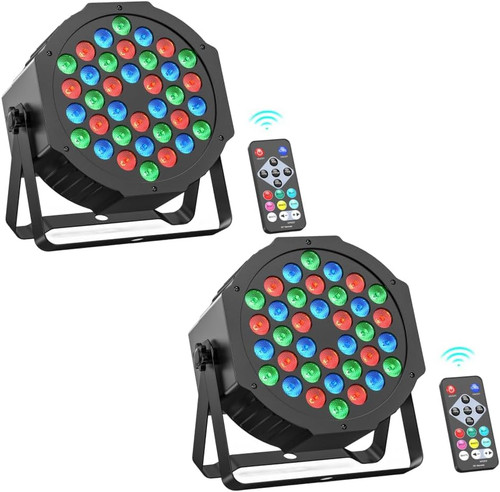 2pcs luci par led - led, rgb,