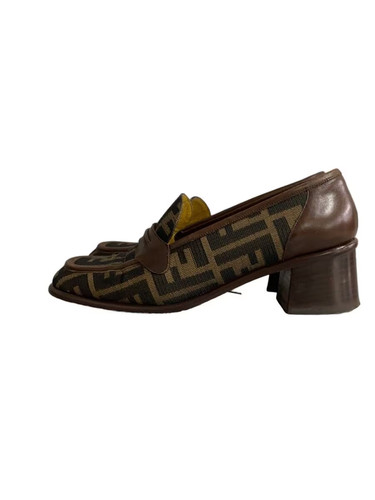 Fendi loafers 5cm brw - fendi,