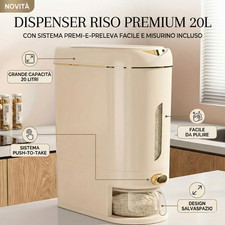 Dispenser riso 20l automatico - dispenser,