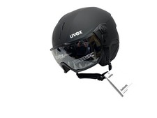 Casco da sci Uvex Instinct Visor - donna/uomo nero 56/6/260/20 XL B-WARE