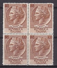 Italia 1955 quartina n - 1955, n.785