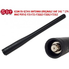 ICOM FA-SC54V ANTENNA ORIGINALE VHF 146 ~ 174 MHZ PER IC-F15-F31-F3002-F3062-F31