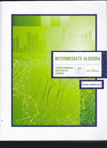 Intermediate algebra lesson - algebra:,