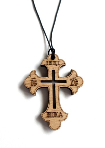 Wooden cross cut - wooden,