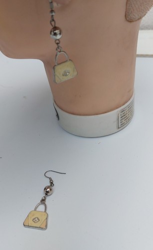 Orecchini vintage borsetta - orecchini,