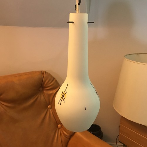 Lampada sospensione vintage - a,