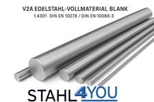 Tondo acciaio inox V2A 1.4301