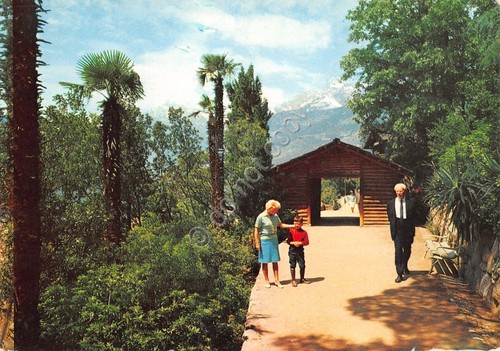 Cartolina merano passeggiata - merano,