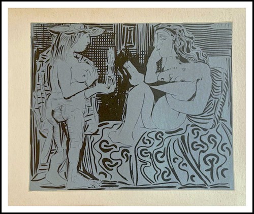 Pablo picasso couple - couple, au