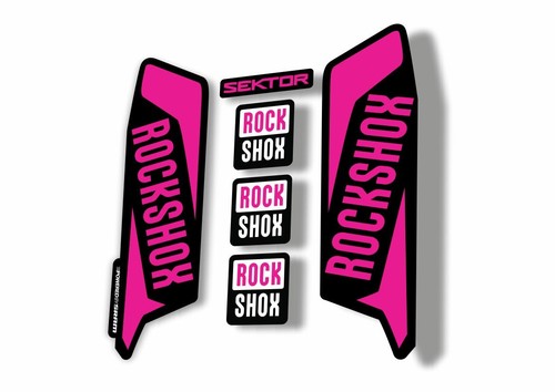 Adesivo rock shox sektor - rock,