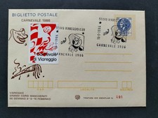 BIGLIETTO POSTALE CARNEVALE