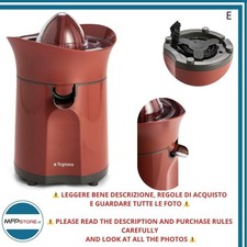 Spremiagrumi Elettrico Tognana Iridea Rosso Mela – sistema anti-goccia -TESTATO