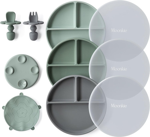 Piatto svezzamento silicone - piatto,