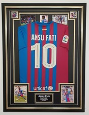 Camicia firmata Ansu Fati di