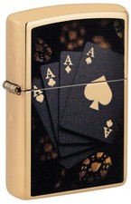 Zippo Accendino Assi Fortunati