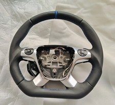 Volante Piatto Blu Con Fascia