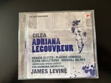 CILEA ~ Adriana Lecouvreur ~ Scotto, Domingo, James Levine 2xCD NM