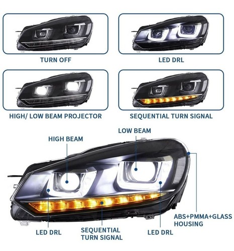 Fari anterio led xenon - anterio,
