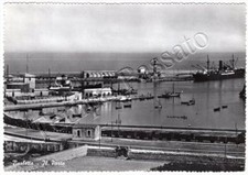 Cartolina di Barletta, navi in porto - Barletta Andria Trani, 1961