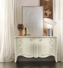 Credenza Bombata Laccata Con